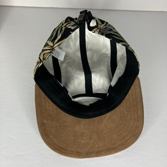 American Eagle 5 Panel Leaf Print Adjustable Hat - Picture 5 of 7